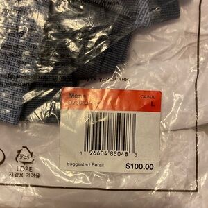 Banana Republic Men's Long Sleeve Tee - Blue